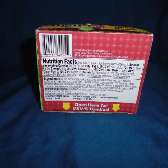 2016 M & M's Rock Stars Jam Sounds & Motion Saxophone Blue - Picture 5 of 5